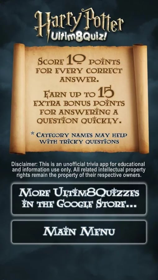 Harry Potter: Ultim8Quiz截图2