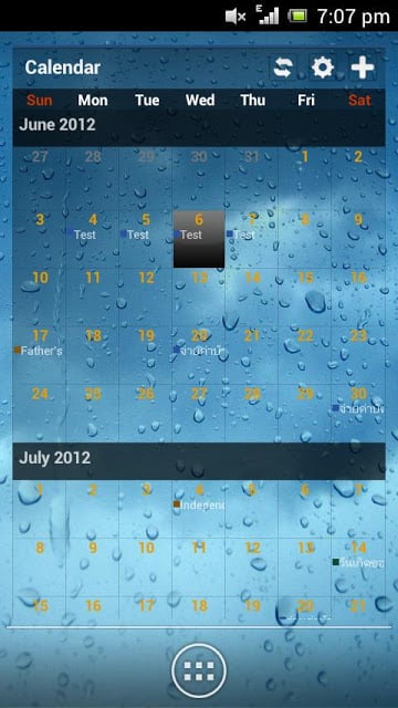 Wizz Theme Blue Transparent截图2