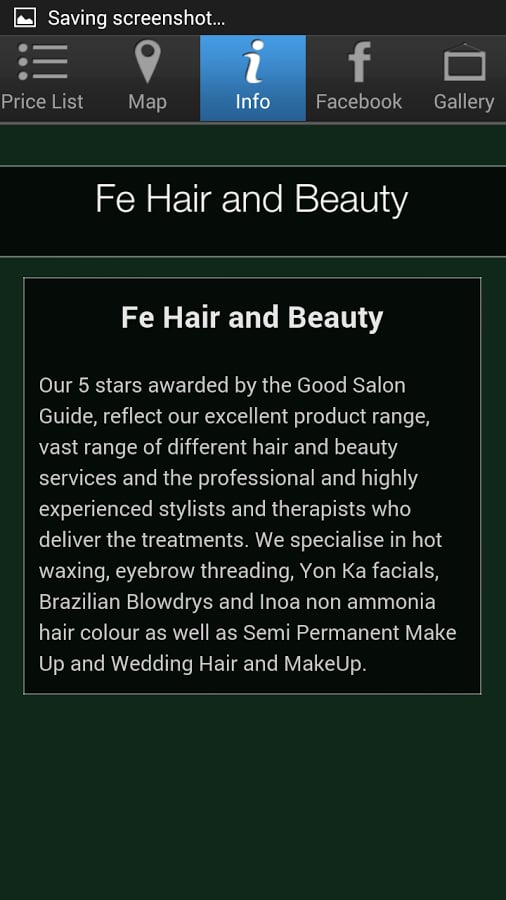 Fe Hair and Beauty截图5