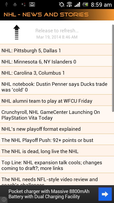 NHL Live!截图3