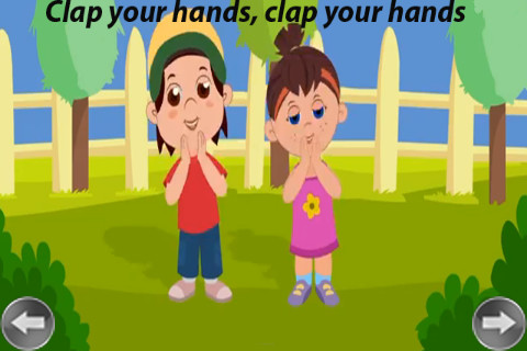 Kids Nursery Rhyme Clap Your Hands截图9