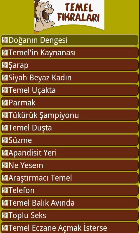 Temel Fıkraları Android截图1