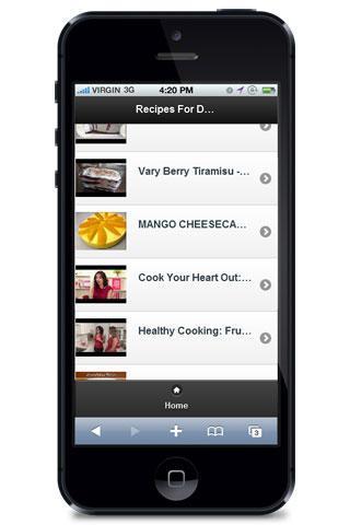 Recipes For Desserts Video Clip截图1