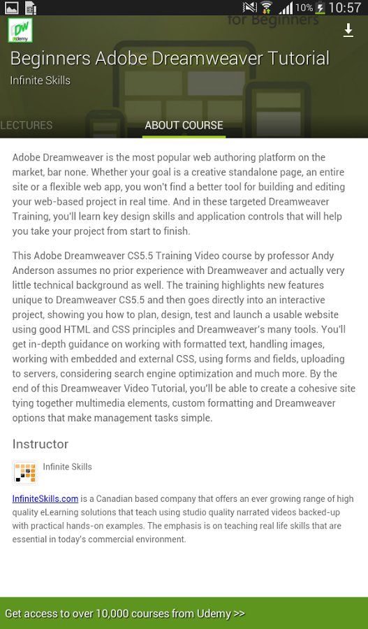 Udemy Dreamweaver CS5.5 ...截图2