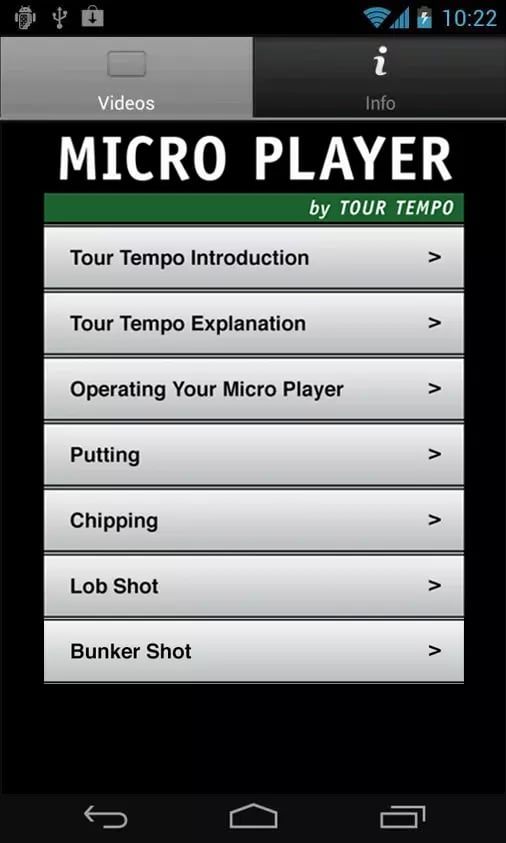 Tour Tempo - Micro Playe...截图2