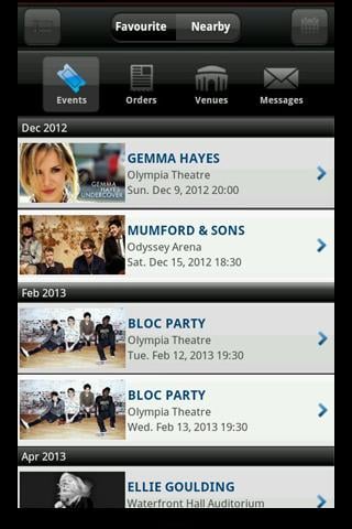 Ticketmaster IE Event Tickets截图3