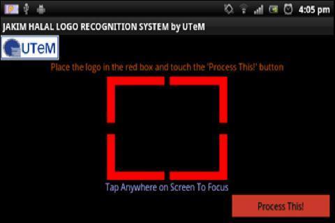 JAKIM HALAL LOGO RECOGNITION SYSTEM by UTeM截图1