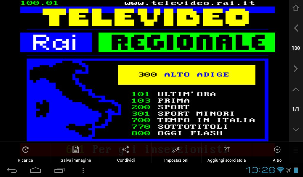 Televideo Teletext截图9