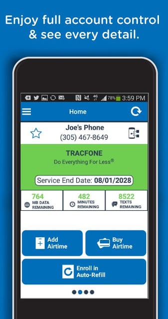 TracFone My Account截图4