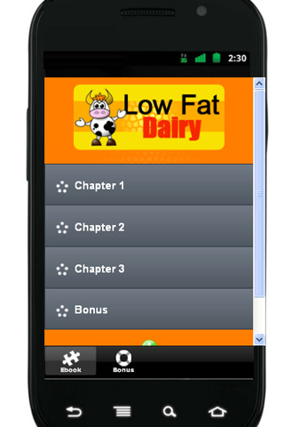 Low Fat Dairy截图1