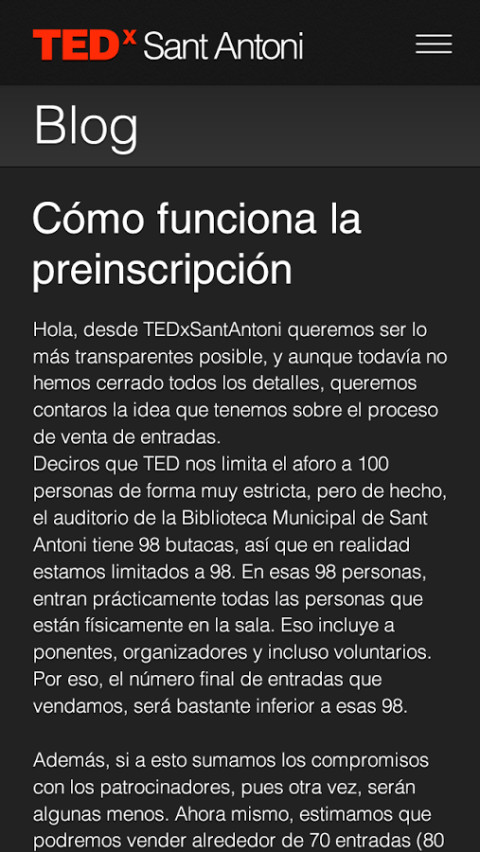 TEDx Sant Antoni截图4