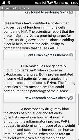 Biotechnology News截图1