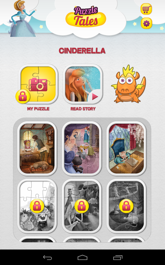 Cinderella Puzzle Tales截图3