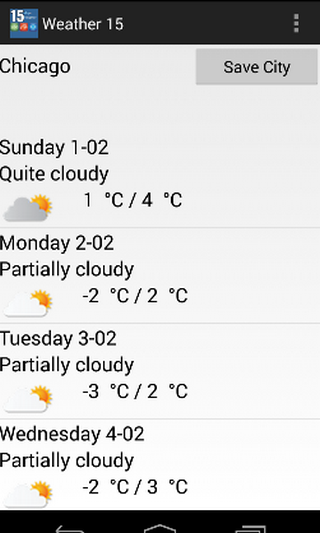 15 Days Weather Forecast USA截图1