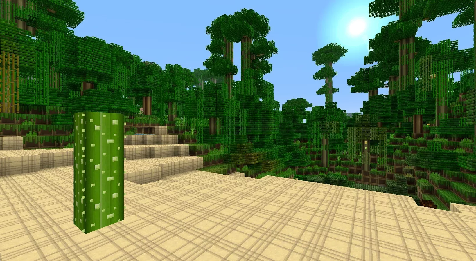 Jungle Craft: Mine Forest Free截图3