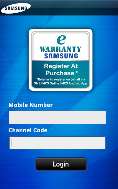 Samsung e-Warranty截图1