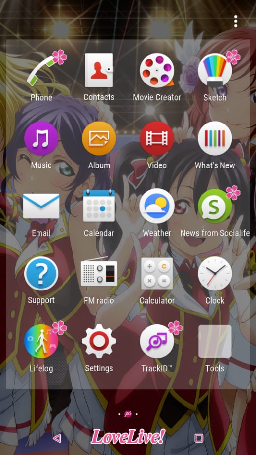 仆らのLIVE 君とのLIFE - Xperia Theme截图4