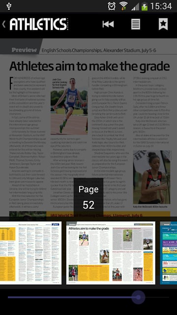 Athletics Weekly截图2