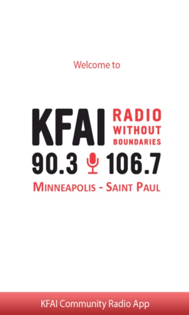 KFAI Community Radio App截图2