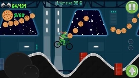 Turtle On BMX截图2