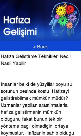 Hafıza Gelişimi截图3