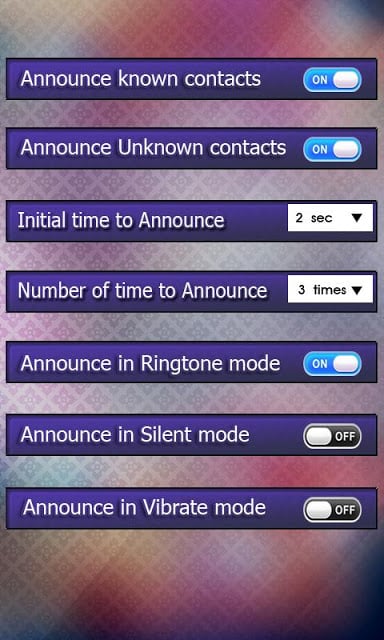 Caller name announcer截图4