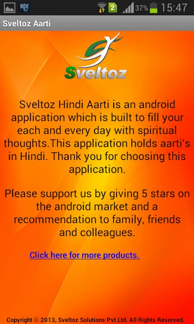 Sveltoz Aarti Hindi截图5