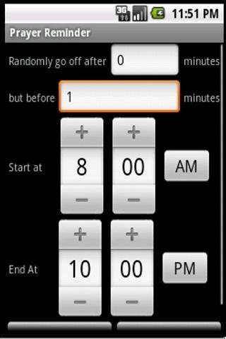 Continuous Prayer Reminder截图1