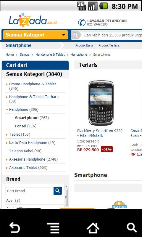 Lazada Indonesia Online 2013截图1