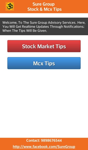 Sure Group : Stock &amp; Mcx Tips截图1