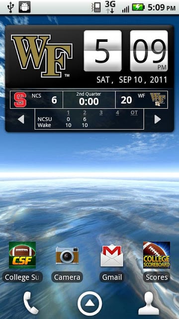 Wake Forest Live Clock截图6