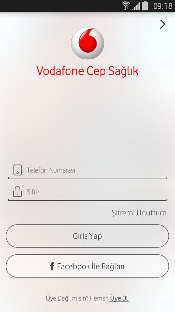 Vodafone Cep Sağlık截图5