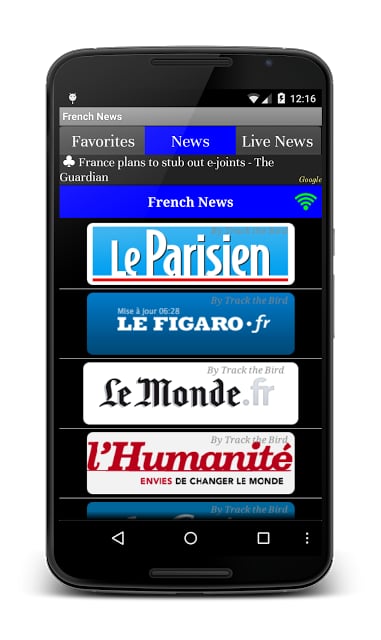 Fran&ccedil;ais Nouvelles quotidiens截图3