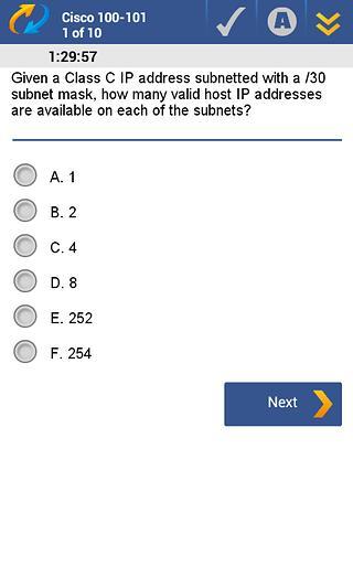 100-101 Cisco ICND1 Exam截图1