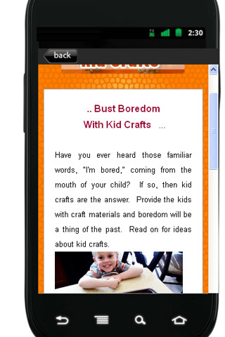 Boredome With Kids Crafts截图2