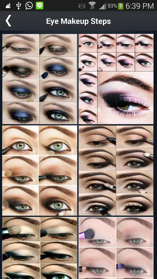 Eye Makeup Steps!截图1