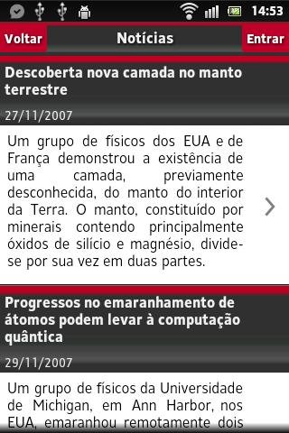 Gazeta de F&iacute;sica截图2