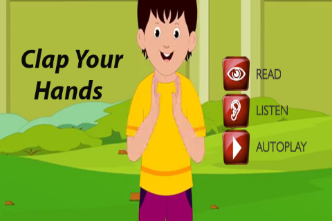 Kids Nursery Rhyme Clap Your Hands截图8