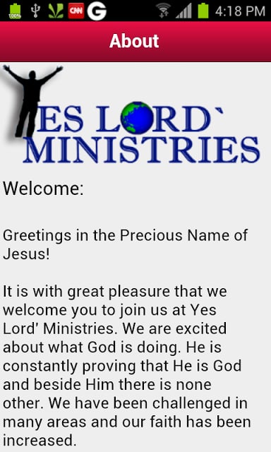 Yes Lord Ministries截图2