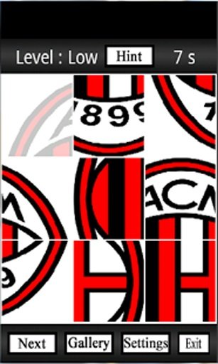 Legenda Milan Wallpaper Puzzle截图4