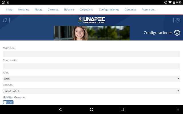 UNAPEC Virtual Estudiantes截图4