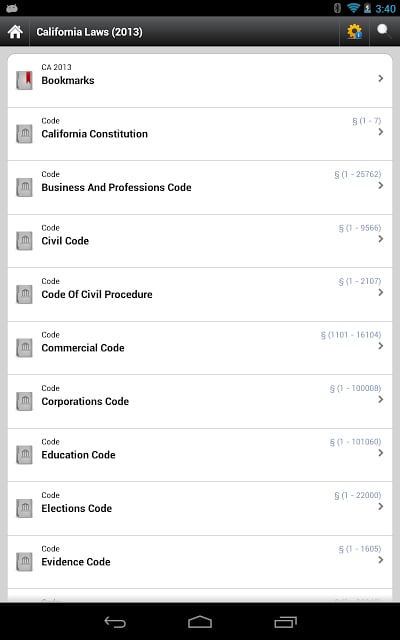 CA Laws All (California Laws)截图9