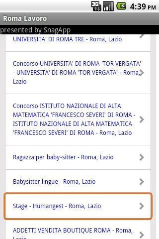 Lavoro a Roma截图2