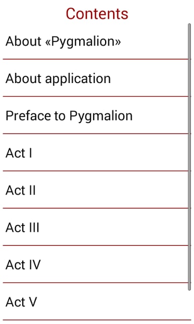 Pygmalion by Bernard Shaw截图1