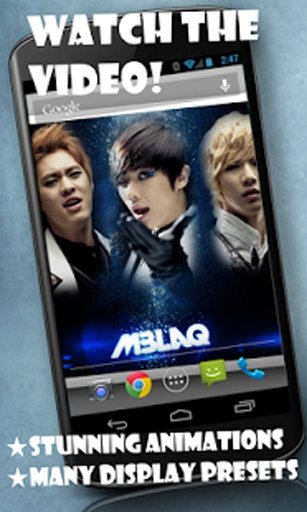 MBLAQ live wallpaper截图1