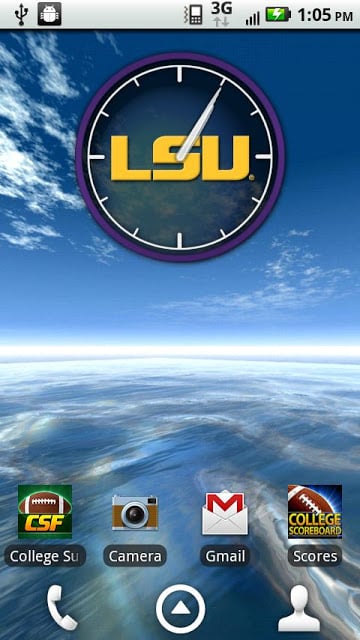 LSU Tigers Live Clock截图5