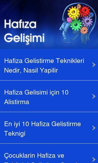 Hafıza Gelişimi截图1