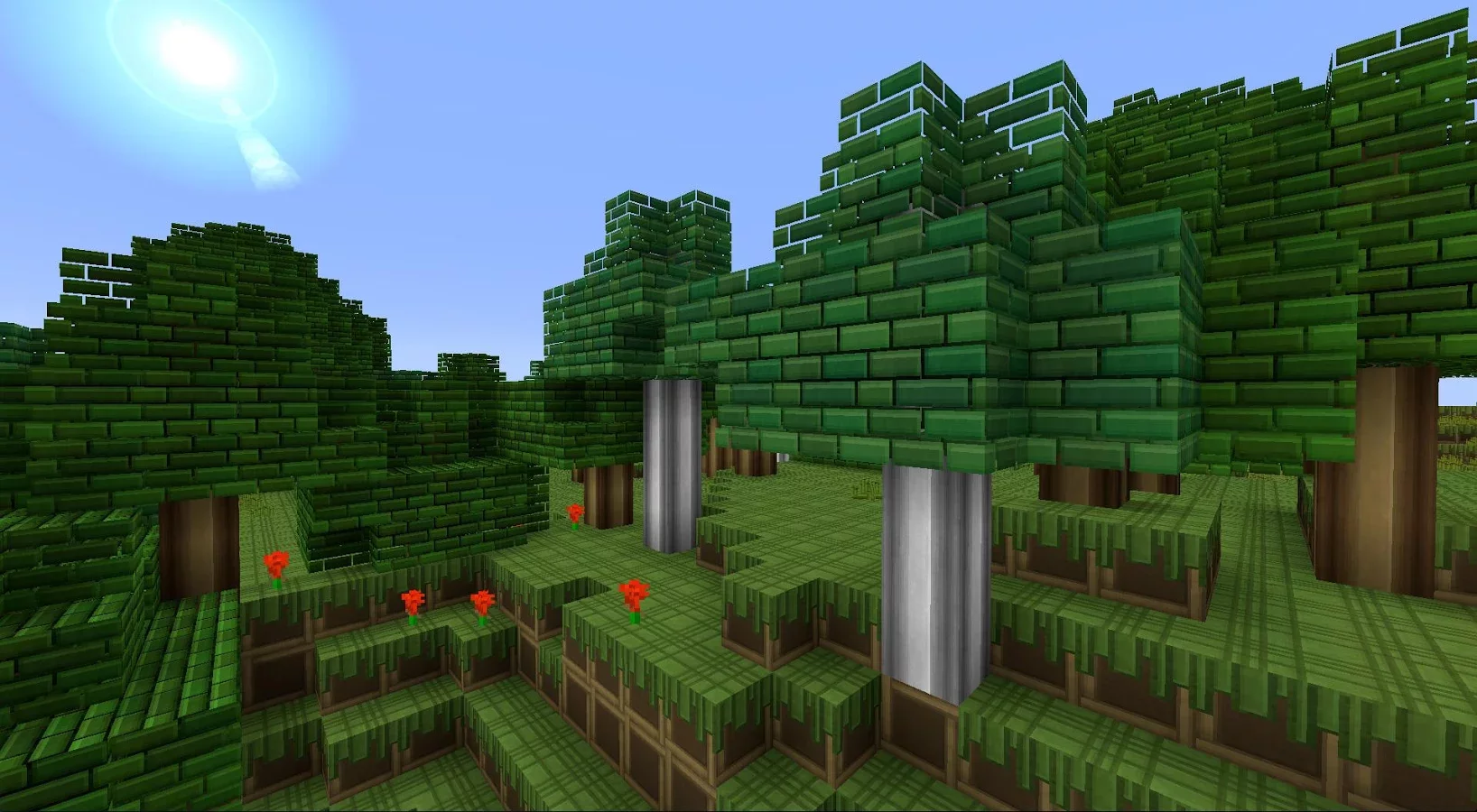 Jungle Craft: Mine Forest Free截图1