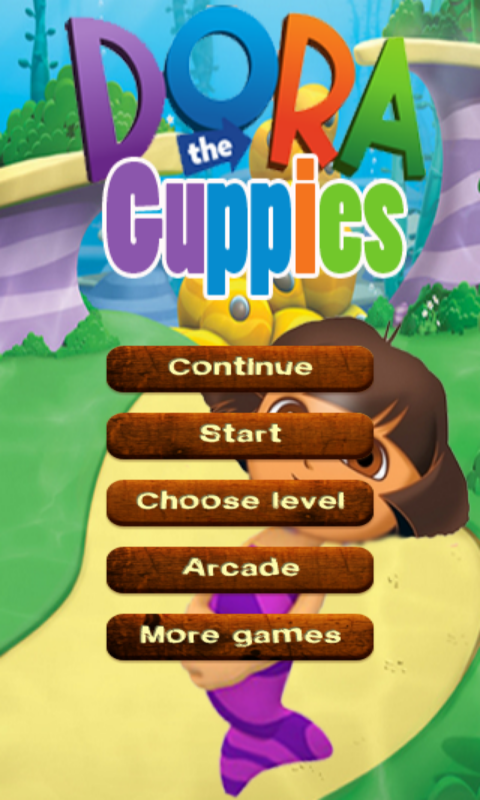 Dora's Guppies Bubble Shoot截图1