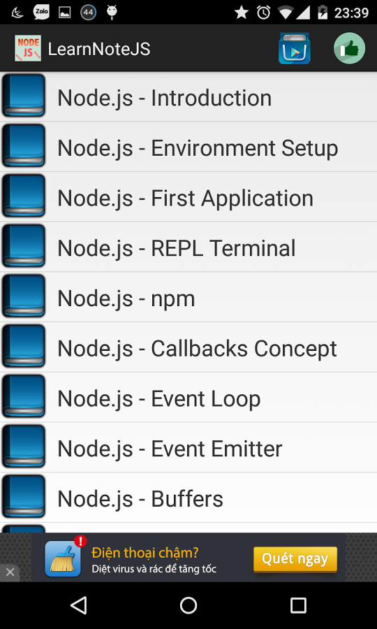 Learn NodeJs截图1